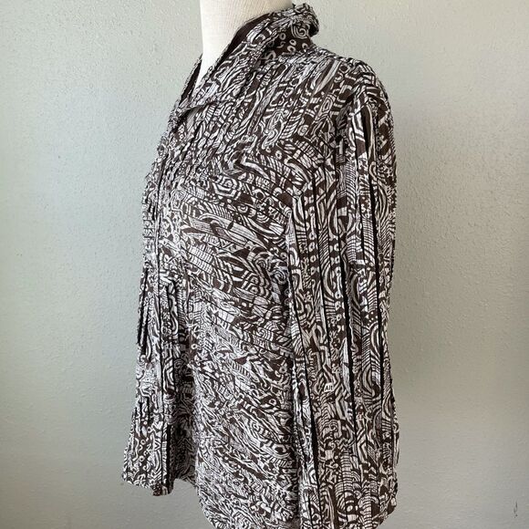 Multiples Full Zip Jacket/Top Size M EUC - Picture 3 of 8